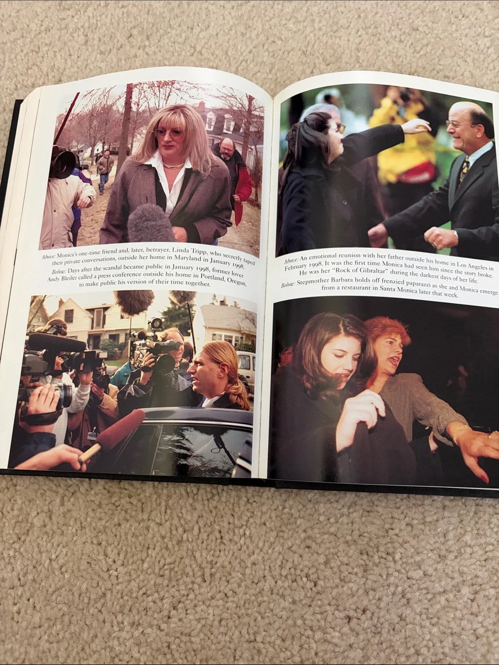 Monica's Story Hardcover Book - by Andrew Morton